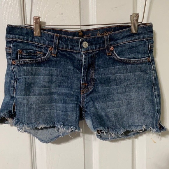 7 For All Mankind Pants - 7 for all man kind denim jean shorts size 28